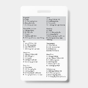 TARJETA DE IDENTIFICACIÓN ARMC MEDS