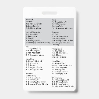 TARJETA DE IDENTIFICACIÓN ARMC MEDS