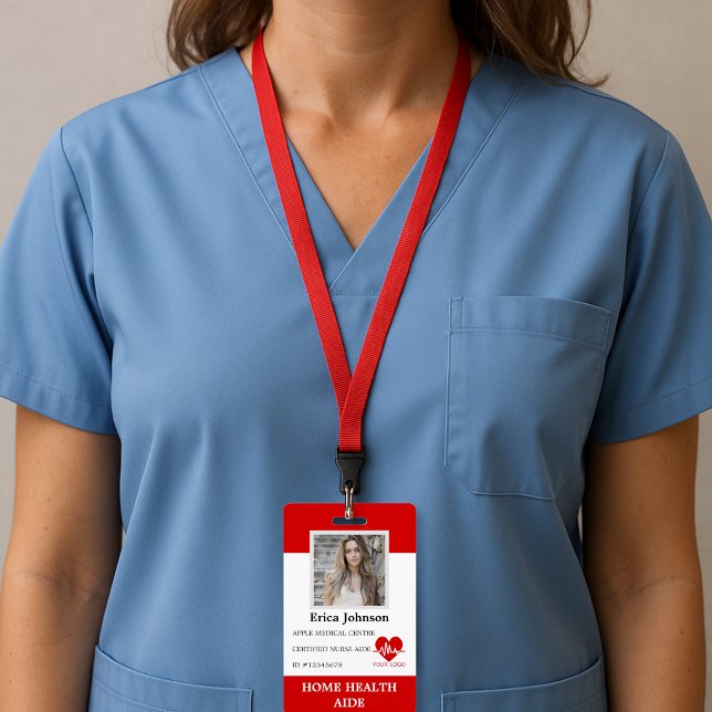 Tarjeta De Identificación Asistencia médica domiciliaria para enfermeras cer (Subido por el creador)