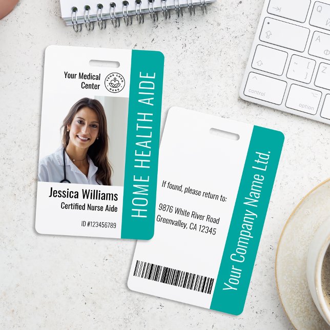 Tarjeta De Identificación Asistente de Salud en el Hogar Enfermera Certifica (Subido por el creador)