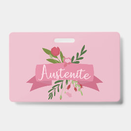 Tarjeta De Identificación Austenita II