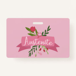 Tarjeta De Identificación Austenita II