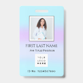 Tarjeta De Identificación Ayuda sanitaria de Médica de enfermería de tratami