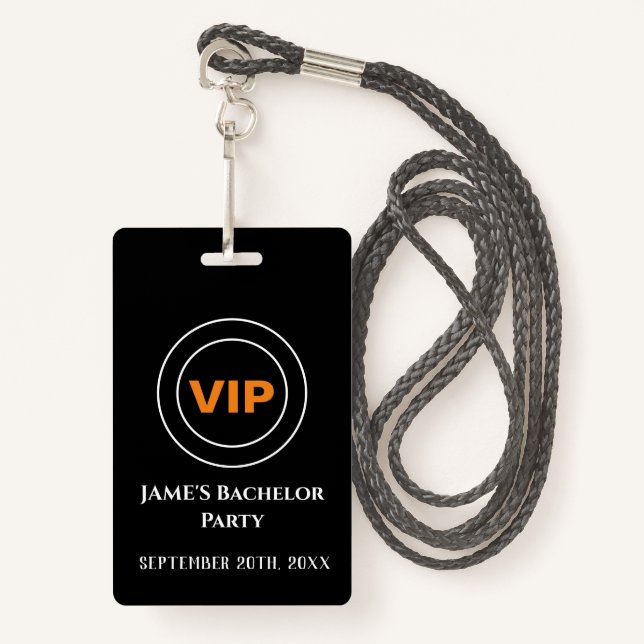 Tarjeta De Identificación Bachiller Bachillerato Pasado VIP (Anverso son cordón)