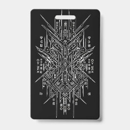 Tarjeta De Identificación Badge