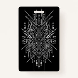 Tarjeta De Identificación Badge