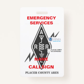 Tarjeta De Identificación Badge