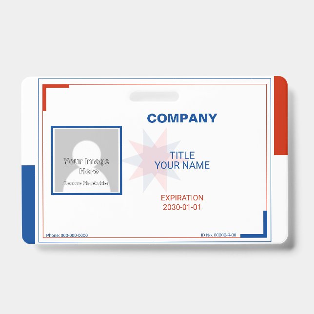 Tarjeta De Identificación Badge de consultor (Parte frontal)