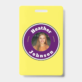 Tarjeta De Identificación Badge - Personalizado Personalizado (añadir nombre