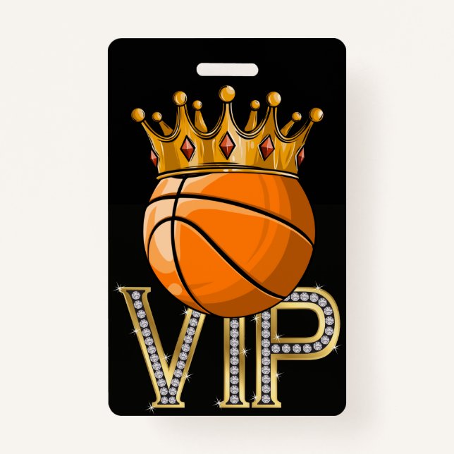 Tarjeta De Identificación BADGE VIP de Baloncesto