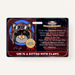 Tarjeta De Identificación BAF Fo-FA