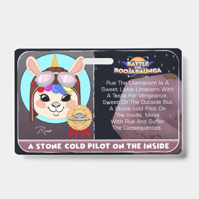 TARJETA DE IDENTIFICACIÓN BAF RUE (Anverso)