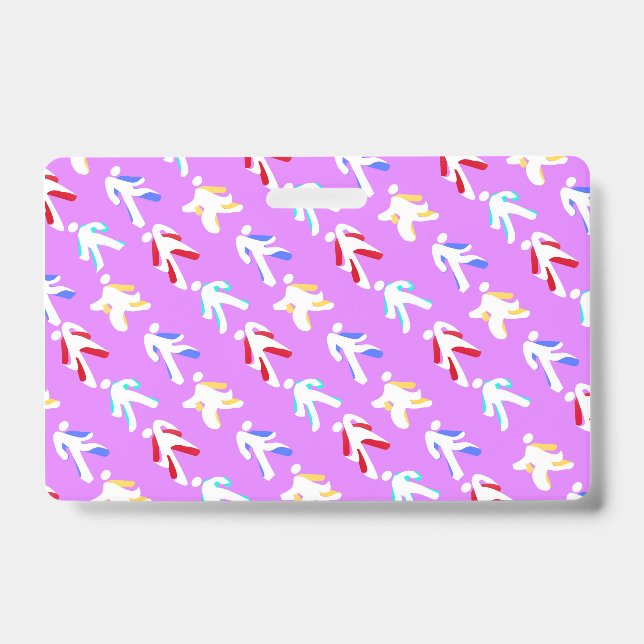 Tarjeta De Identificación Bailarinas (Parte frontal)