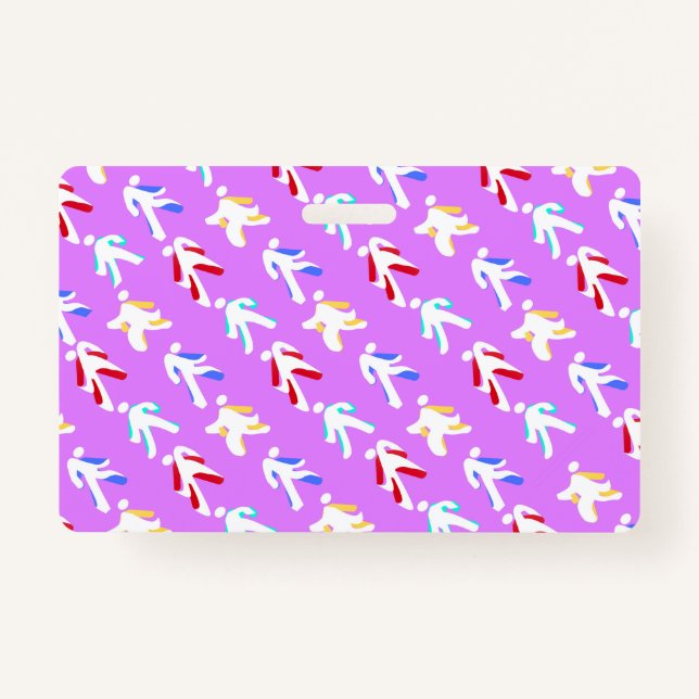 Tarjeta De Identificación Bailarinas (Anverso)