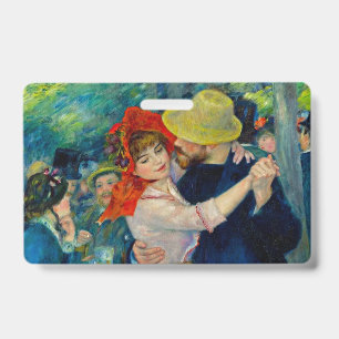 Tarjeta De Identificación Baile en Bougival Pierre Renoir