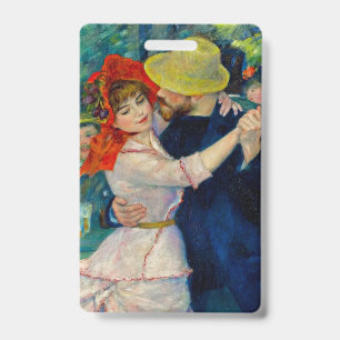 Tarjeta De Identificación Baile en Bougival Pierre Renoir