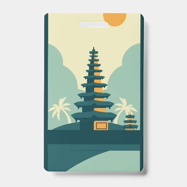 Tarjeta De Identificación Bali Indonesia (Parte frontal)