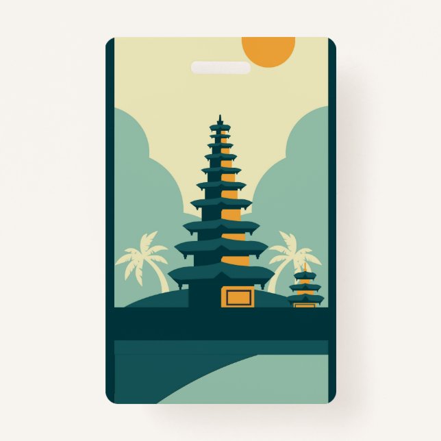 Tarjeta De Identificación Bali Indonesia (Anverso)