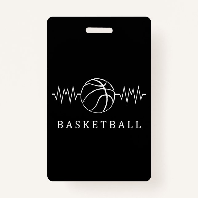 Tarjeta De Identificación Baloncesto Heartbeat 2 (Anverso)