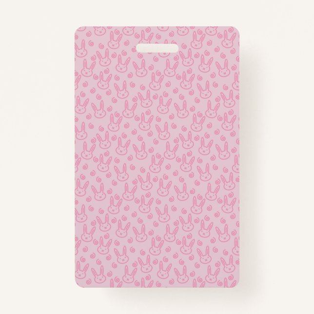 Tarjeta De Identificación Banda de Bunny (Anverso)