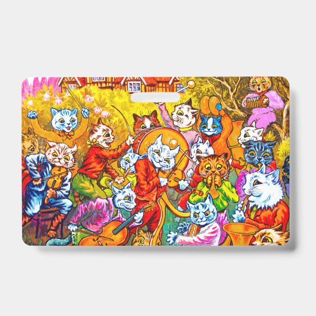 Tarjeta De Identificación Banda musical de Cat (Parte frontal)