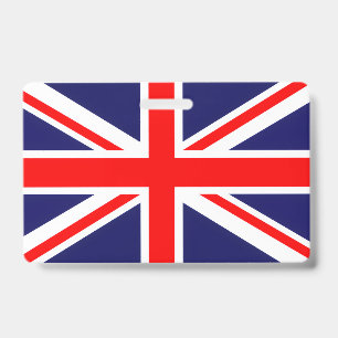 Tarjeta De Identificación Bandera británica de Londres