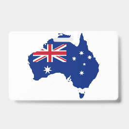 Tarjeta De Identificación bandera de Australia