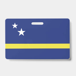 Tarjeta De Identificación Bandera de Curazao
