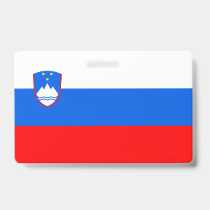 Tarjeta De Identificación Bandera de Eslovenia