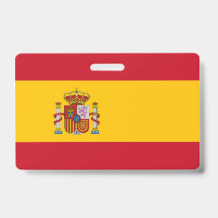 Tarjeta De Identificación Bandera de España