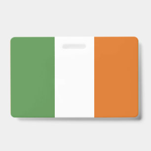 Tarjeta De Identificación Bandera de Irlanda