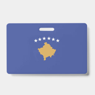 Tarjeta De Identificación bandera de Kosovo