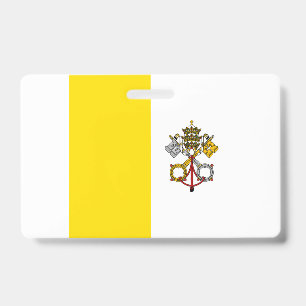 Tarjeta De Identificación Bandera de la Ciudad del Vaticano