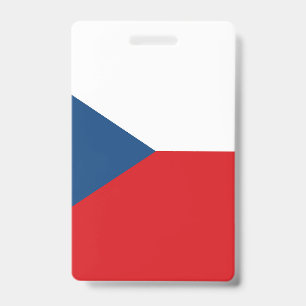 Tarjeta De Identificación Bandera de la República Checa