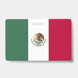 Tarjeta De Identificación bandera de México