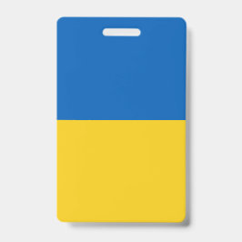 Tarjeta De Identificación Bandera de Ucrania personalizado