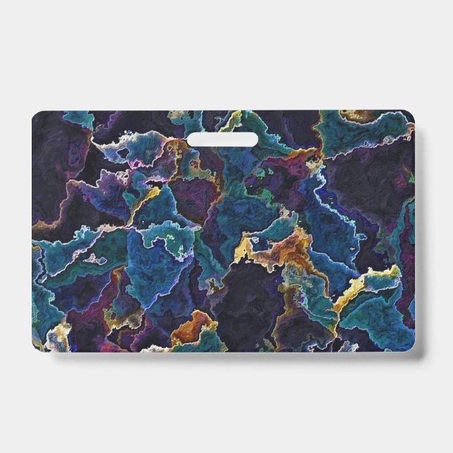 Tarjeta De Identificación Barrido de petróleo (Parte frontal)