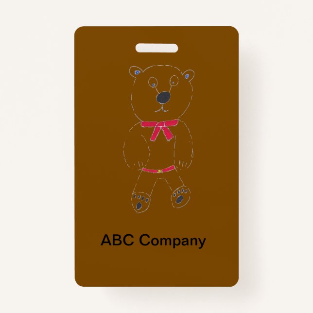 Tarjeta De Identificación Barry I Badge (Anverso)