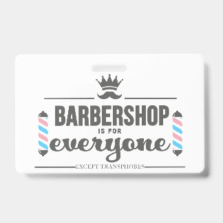 Tarjeta De Identificación BBS es para todos - insignia