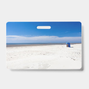 Tarjeta De Identificación Beach chair at the North Sea