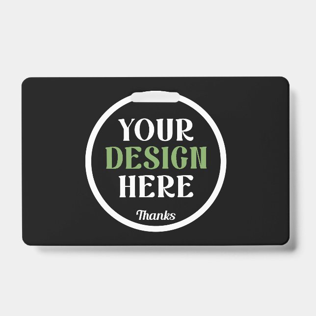 Tarjeta De Identificación beso hershey®'s personalizado, único, elegante y m (Parte frontal)