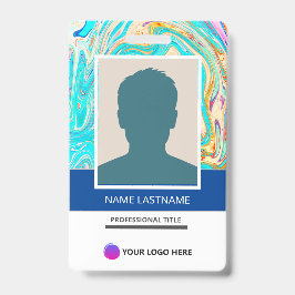 Tarjeta De Identificación Best Card Presentation ID Card for work