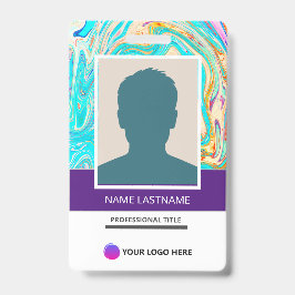 Tarjeta De Identificación Best Card Presentation ID Card for work