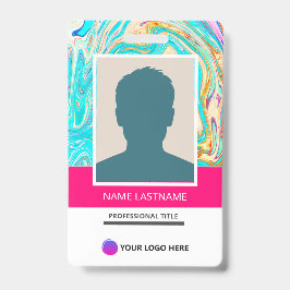 Tarjeta De Identificación Best Card Presentation ID Card for work