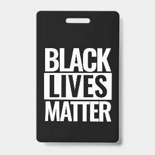 Tarjeta De Identificación Black Lives Matter Personalizado