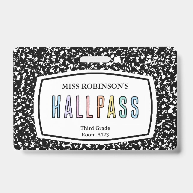 TARJETA DE IDENTIFICACIÓN BLANK (Parte frontal)