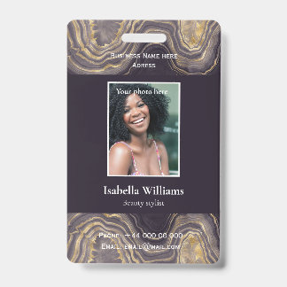 Tarjeta De Identificación Blue Medical Facility o Business Member Badge