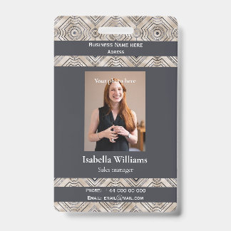 Tarjeta De Identificación Blue Medical Facility o Business Member Badge