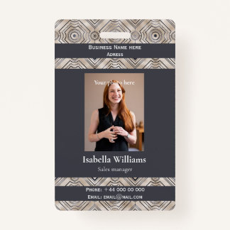 Tarjeta De Identificación Blue Medical Facility o Business Member Badge