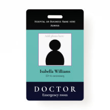 Blue Medical Facility o Business Member Badge
